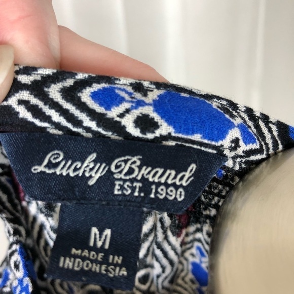 Lucky brand Button‎ Up Top - Picture 7 of 7